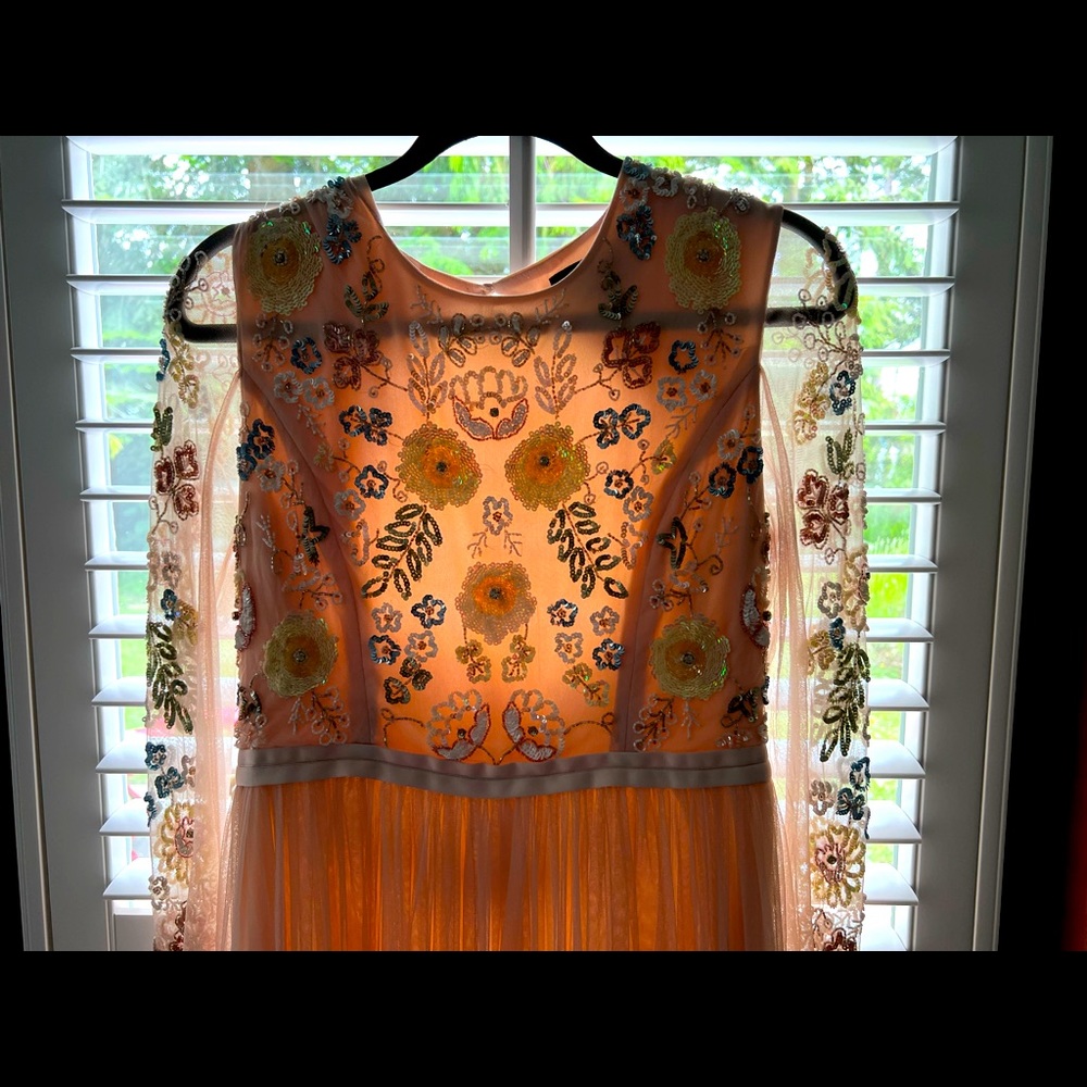 Gorgeous Needle and Thread dress. Perfect dress for Mother of the bride.